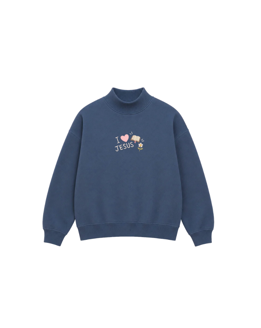 I <3 Jesus Mockneck
